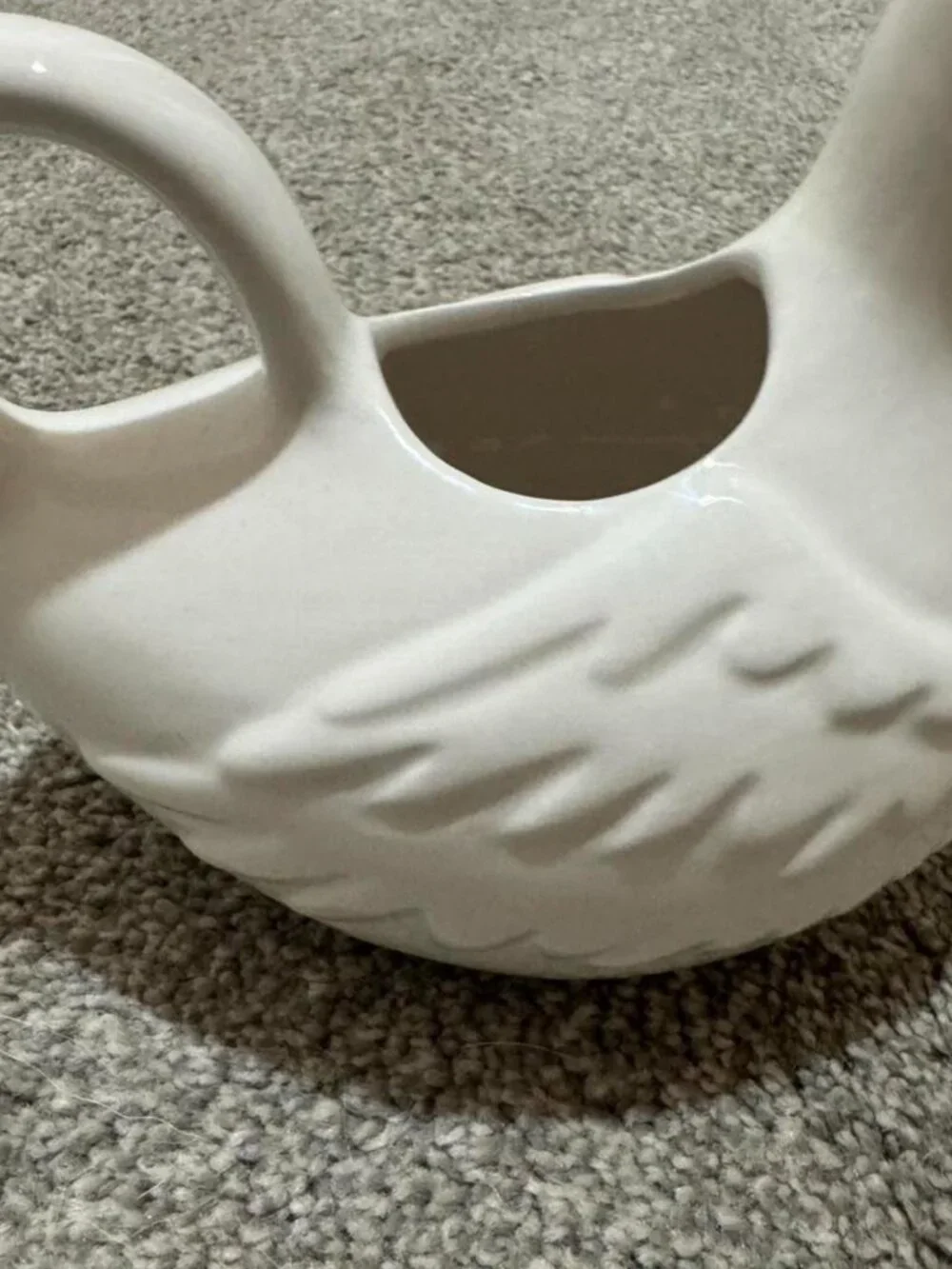 🦢✨Swan Ceramic Cottagecore Farmhouse Minimalist Creamer Container Decor